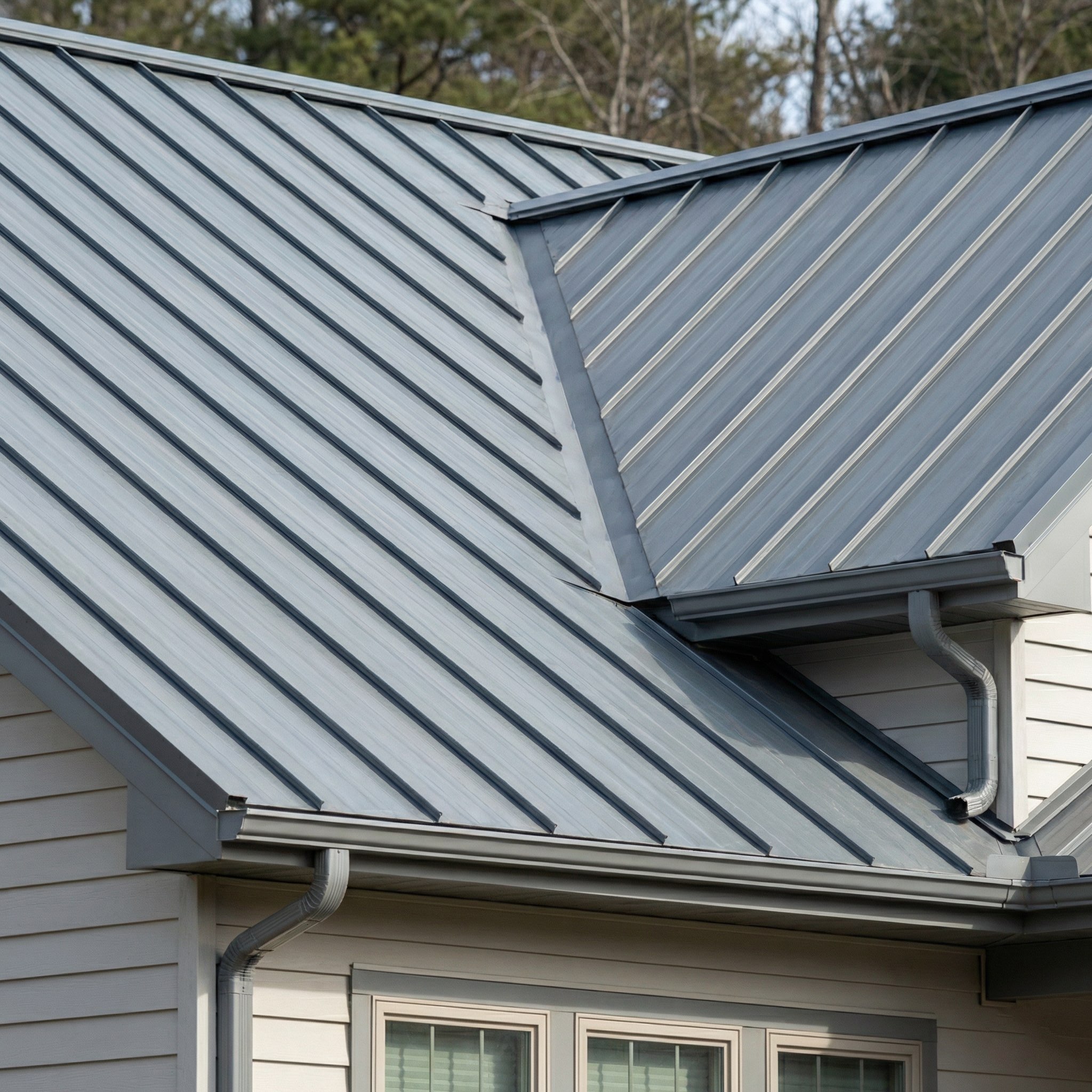 Standing seam metal roof